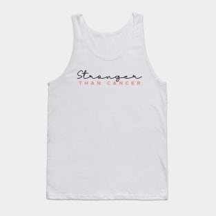 Stronger Than Cancer | Support Awareness Tank Top